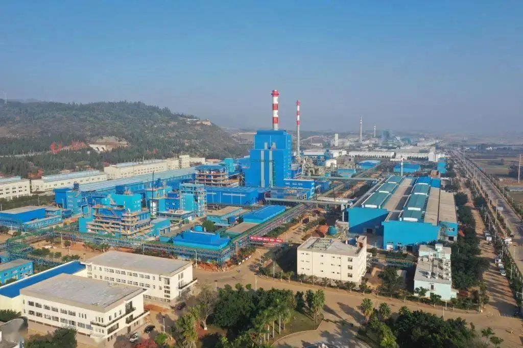 2020年11月,云南省首个退城入园有色矿冶项目—云南锡业股份有限